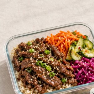 Korean Beef Rice Bowl
